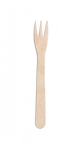 Preview: Holz Gabel Dreizack FSC® gewachst 17,0cm